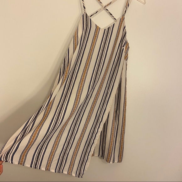Collective Concepts Vertical Stripe Lined Dress - Picture 6 of 15